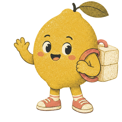 Sugar, the LemonSugar Ai mascot